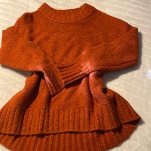 Old Navy sweater size small rustic orange